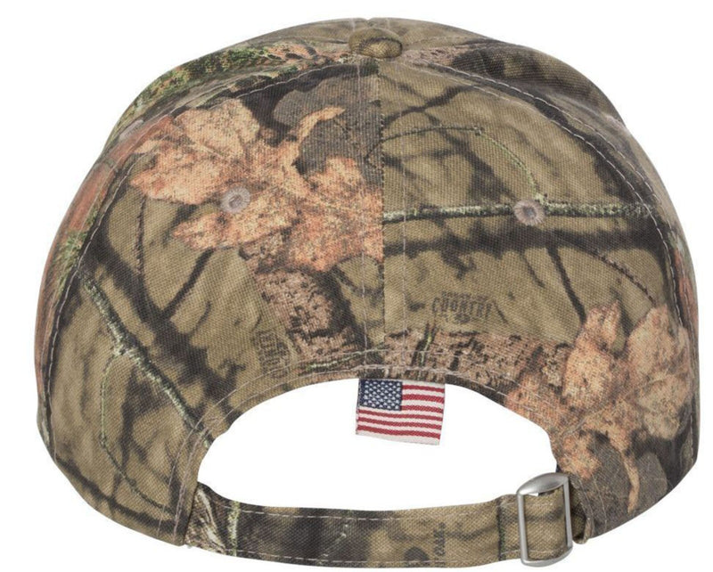 Trump Hat MAGA 2028 Embroidered Mossy Oak Camo Adjustable White/Yellow DOGE Hat