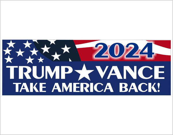 Vance 2024 Bumper Sticker MAGA Make America Great Again