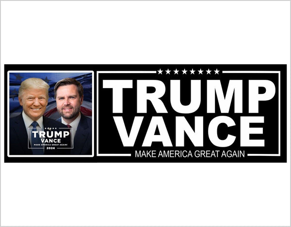 Trump Vance Bumper Sticker Trump Vance 2024 MAGA Save America Trump