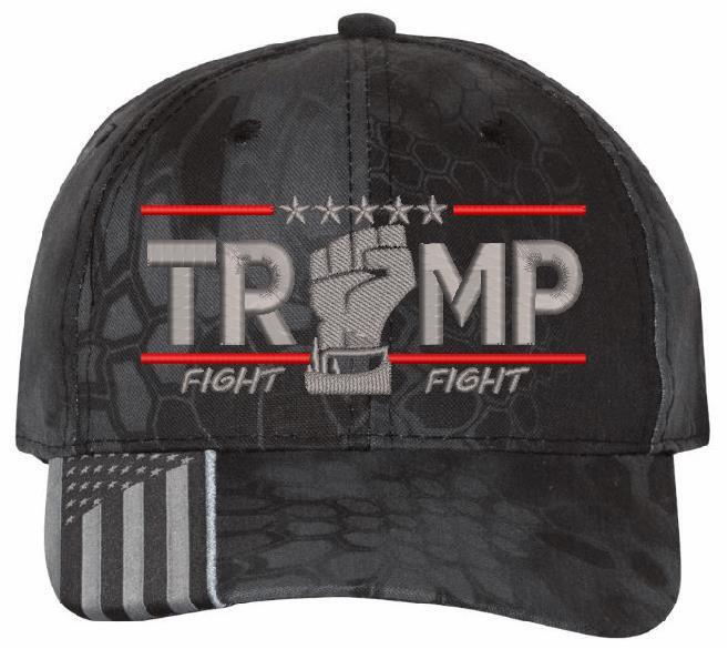 Trump Bulletproof Fight for America Embroidered Adjustable Hat USA300 OutdoorCap