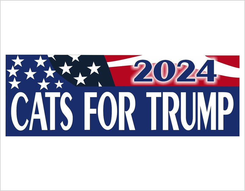 Political Bumper Sticker - Cats for TMP Bumper Sticker