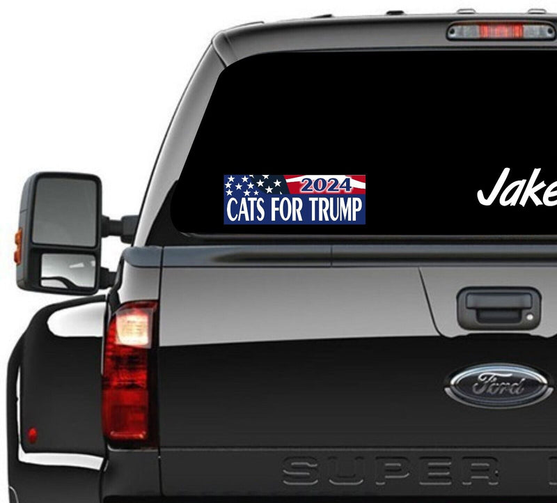 Political Bumper Sticker - Cats for TMP Bumper Sticker