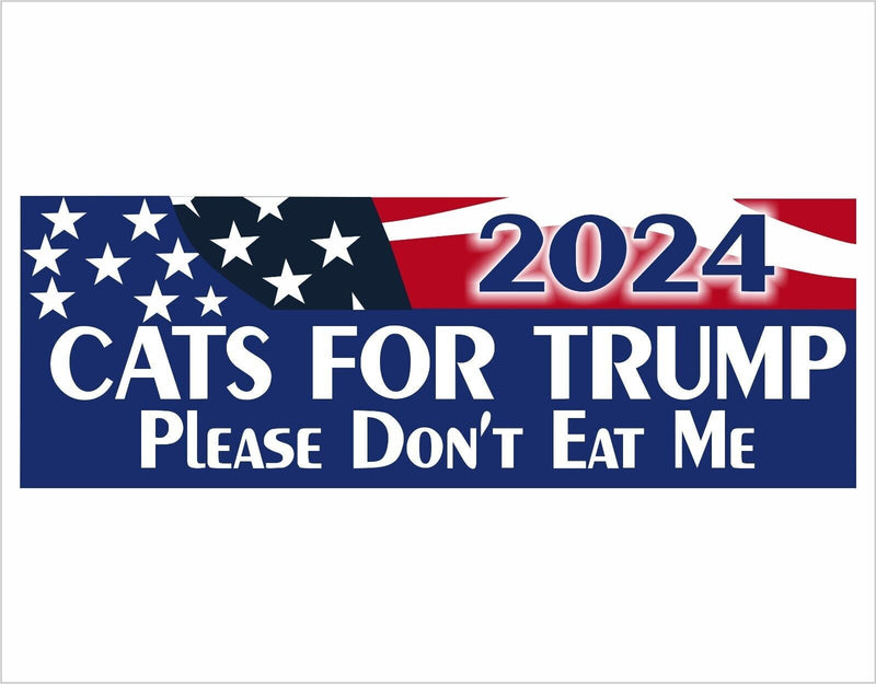 Political Bumper Sticker - Cats for TMP Bumper Sticker