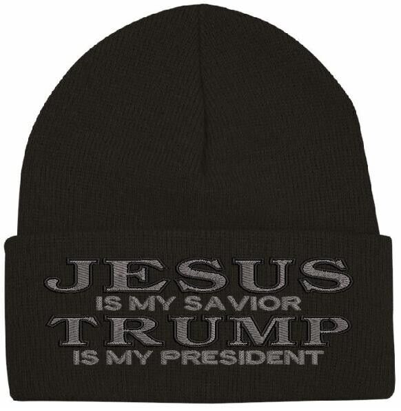 Jesus is my Savior Trump is my President Winter Hat V3 Trump 2024 Hat Trump Hat