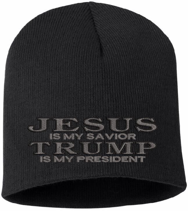 Jesus is my Savior Trump is my President Winter Hat V3 Trump 2024 Hat Trump Hat