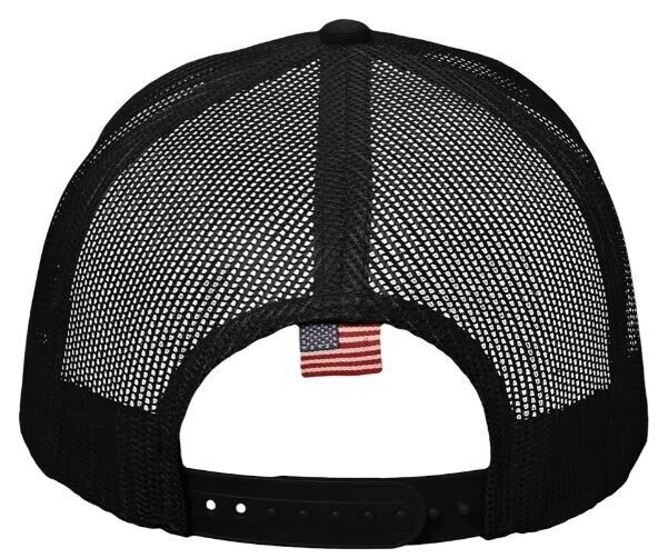 Make America Healthy Again MAHA BLACK Hat - Embroidered USA MAHA Adj. Mesh Back