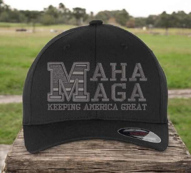 Trump Hat Make America Great Again Hat MAGA MAHA Healthy Again Fitted Trump Hat