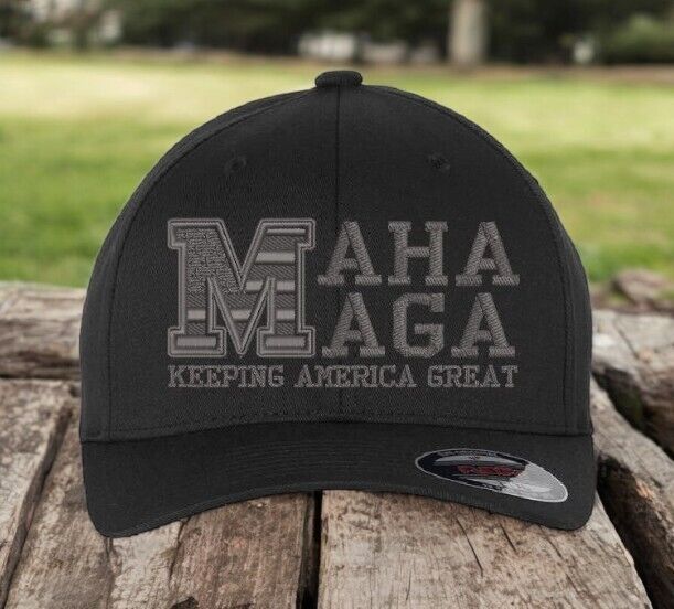 Trump Hat Make America Great Again Hat MAGA MAHA Healthy Again Fitted Trump Hat