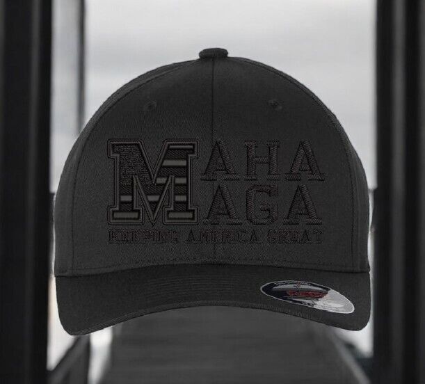 Trump Hat Make America Great Again Hat MAGA MAHA Healthy Again Fitted Trump Hat