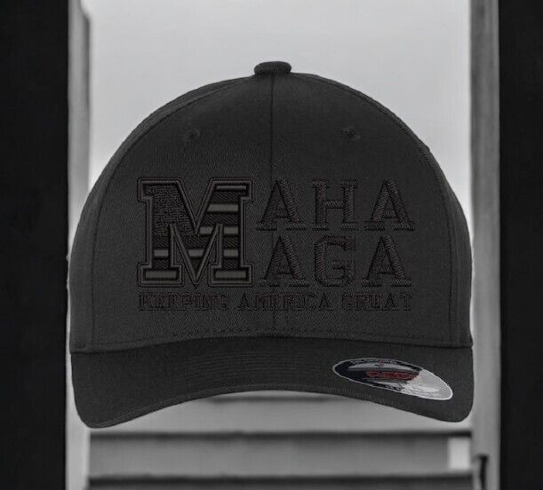 Trump Hat Make America Great Again Hat MAGA MAHA Healthy Again Fitted Trump Hat