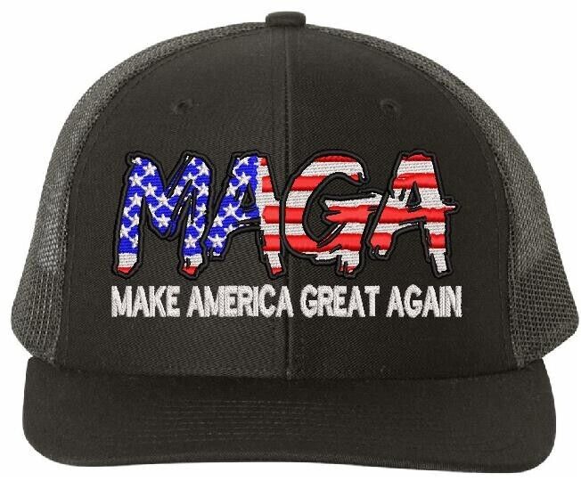 Trump Hat Make America Great Again Script Style Richarardson USA Trump Hat