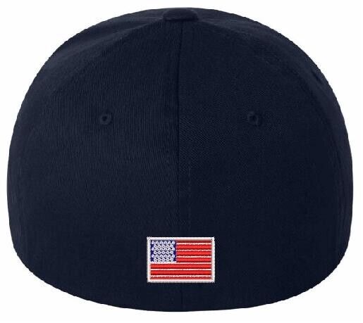 Trump Hat Join the DARK MAGA Style Flex Fit Embroidered NAVY BLUE TRUMP HAT MAGA