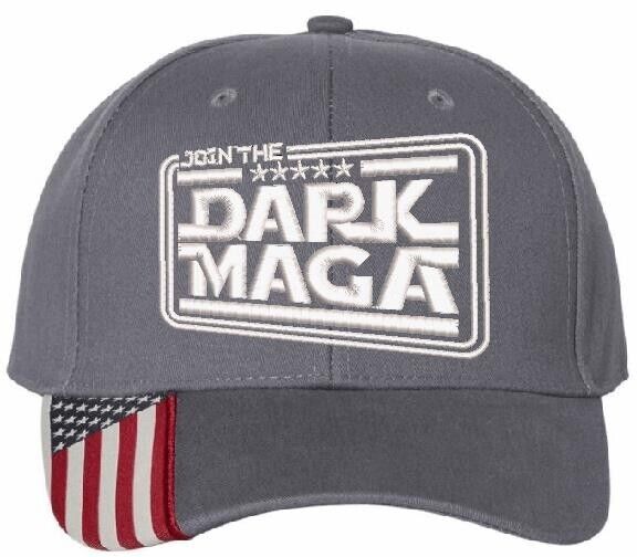 Trump Hat JOIN THE DARK MAGA Style Embroidered AM350S Adjustable TRUMP 2024 HAT