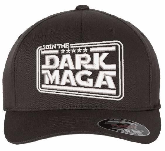 Trump Hat Join the DARK MAGA Style Flex Fit Embroidered DARK GRAY TRUMP HAT MAGA