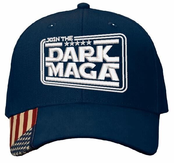 Trump Hat JOIN THE DARK MAGA Style Embroidered AM350S Adjustable TRUMP 2024 HAT