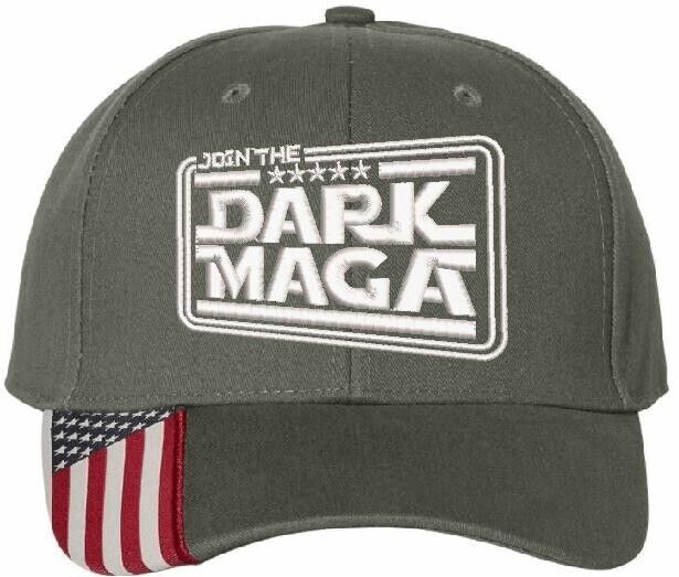 Trump Hat JOIN THE DARK MAGA Style Embroidered AM350S Adjustable TRUMP 2024 HAT