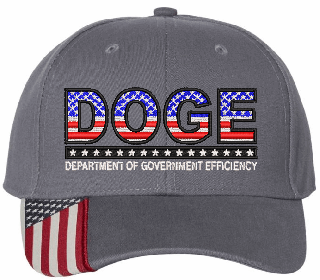 USA DOGE Hat Department of Efficiency Embroidered Trump Hat AM350