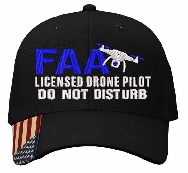 Drone Pilot Hat Embroidered Drone Aircraft Pilot USA300/KATI AM350 Drone Hat