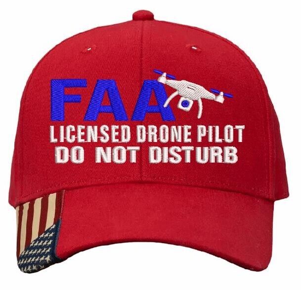 Drone Pilot Hat Embroidered Drone Aircraft Pilot USA300/KATI AM350 Drone Hat