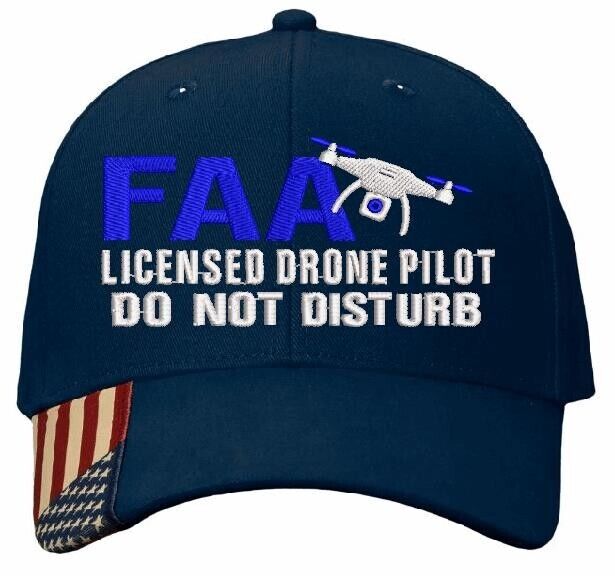 Drone Pilot Hat Embroidered Drone Aircraft Pilot USA300/KATI AM350 Drone Hat