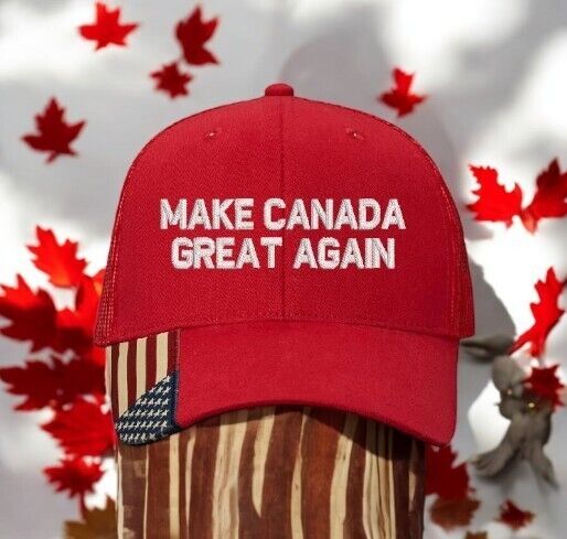 Make Canada Great Again Hat Trump 2024 AM350 Mesh Back Embroidered hat Trump Hat