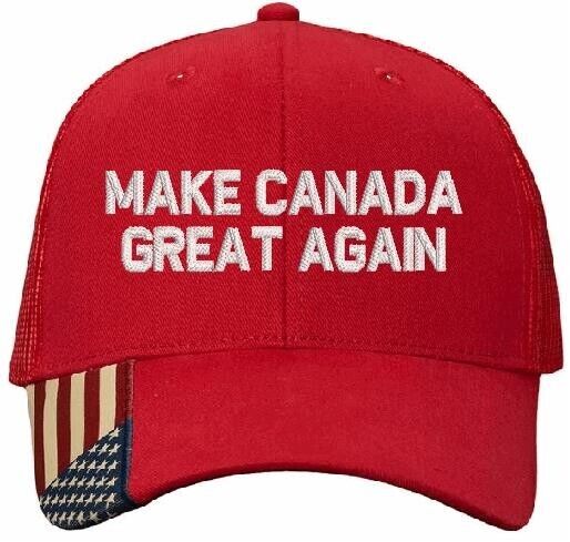 Make Canada Great Again Hat Trump 2024 AM350 Mesh Back Embroidered hat Trump Hat