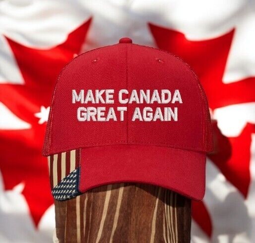 Make Canada Great Again Hat Trump 2024 AM350 Mesh Back Embroidered hat Trump Hat