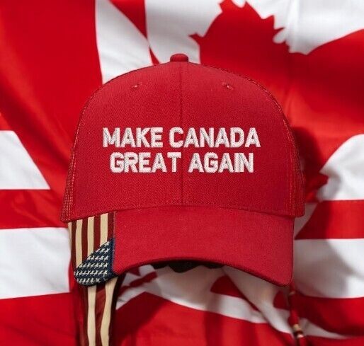 Make Canada Great Again Hat Trump 2024 AM350 Mesh Back Embroidered hat Trump Hat