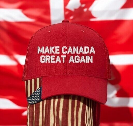 Make Canada Great Again Hat Trump 2024 AM350 Mesh Back Embroidered hat Trump Hat