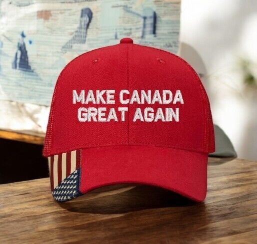 Make Canada Great Again Hat Trump 2024 AM350 Mesh Back Embroidered hat Trump Hat