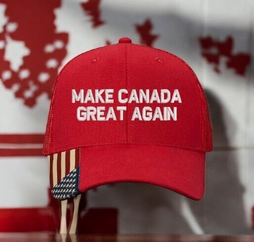 Make Canada Great Again Hat Trump 2024 AM350 Mesh Back Embroidered hat Trump Hat