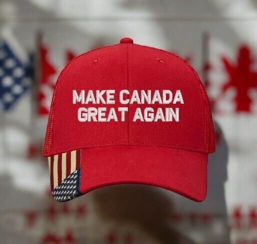 Make Canada Great Again Hat Trump 2024 AM350 Mesh Back Embroidered hat Trump Hat