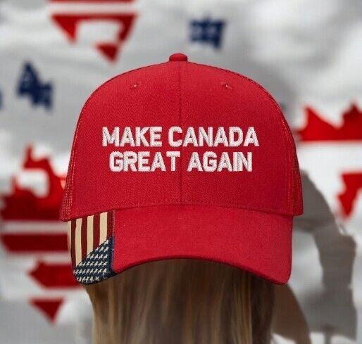 Make Canada Great Again Hat Trump 2024 AM350 Mesh Back Embroidered hat Trump Hat