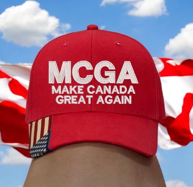 Make Canada Great Again Hat MCGA Trump 2024 AM350 Mesh Back Embroidered hat