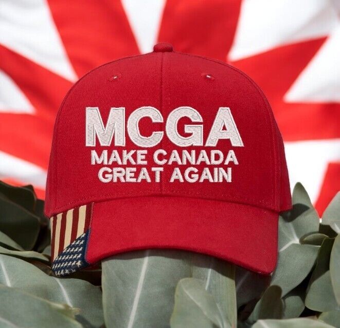 Make Canada Great Again Hat MCGA Trump 2024 AM350 Mesh Back Embroidered hat