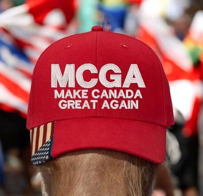 Make Canada Great Again Hat MCGA Trump 2024 AM350 Mesh Back Embroidered hat