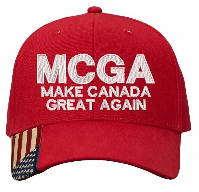 Make Canada Great Again Hat MCGA Trump 2024 AM350 Mesh Back Embroidered hat