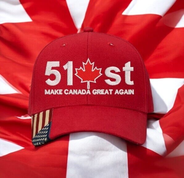 Make Canada Great Again Hat 51st Leaf Trump 2024 AM350 Mesh Back Embroidered hat