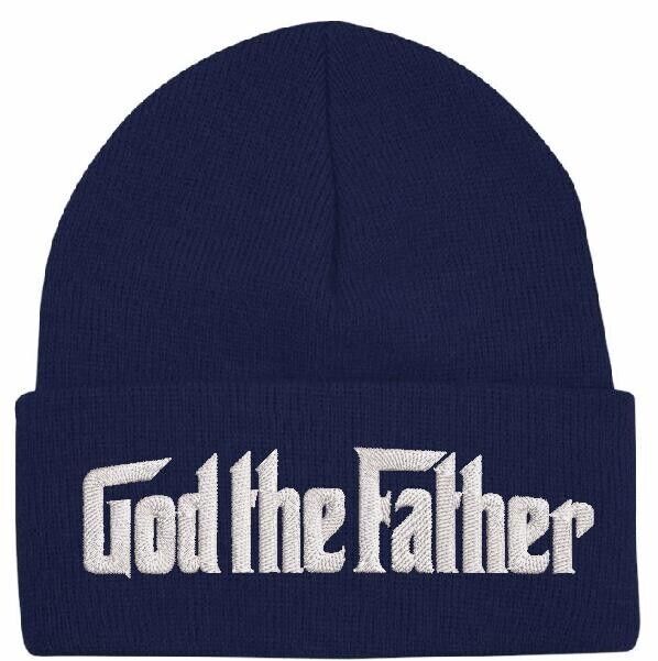 Beanies for Men GOD THE FATHER Christ Church Faith Fearless Christian Winter Hat