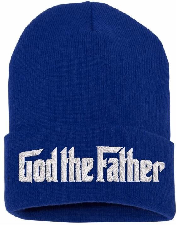 Beanies for Men GOD THE FATHER Christ Church Faith Fearless Christian Winter Hat