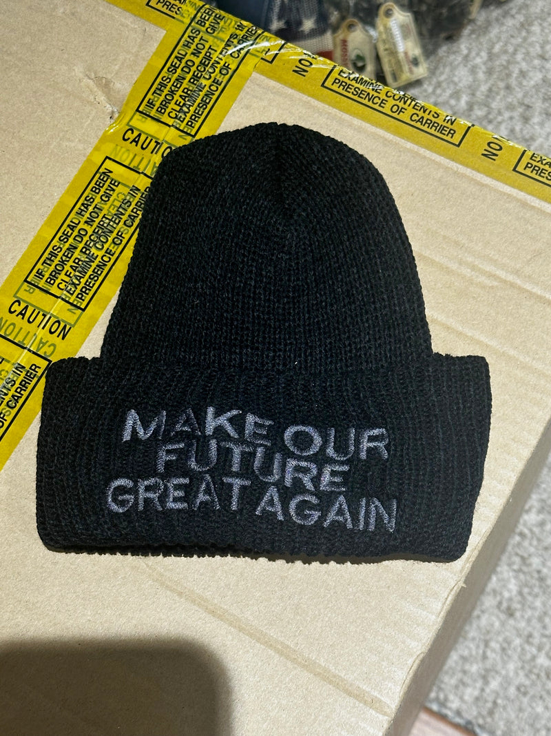 Trump 2024 MAGA Style YOUTH/KIDS Winter Hat Make Our Future Great Again