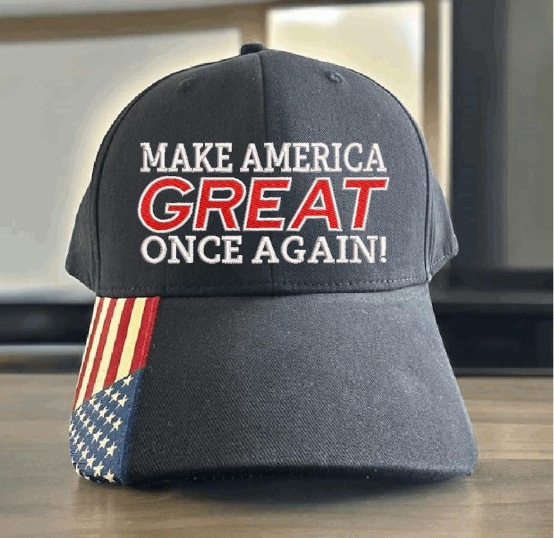 Make America Great ONCE AGAIN Trump Hat