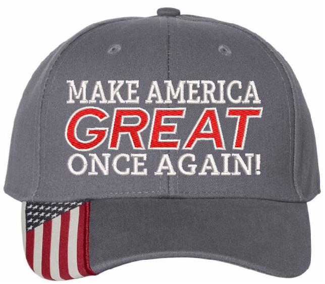 Make America Great ONCE AGAIN Trump Hat