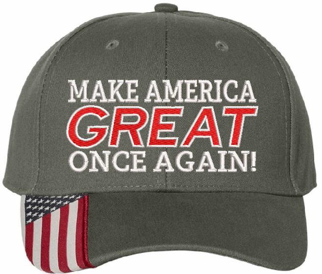 Make America Great ONCE AGAIN Trump Hat