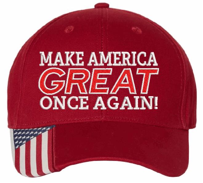 Make America Great ONCE AGAIN Trump Hat