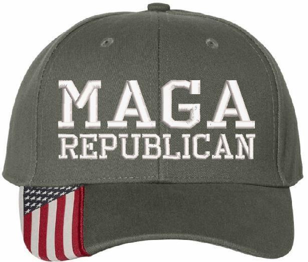 Political Hat MAGA REPUBLICAN Version 2 Trump Hat Adjustable USA300 Typhoon Hat