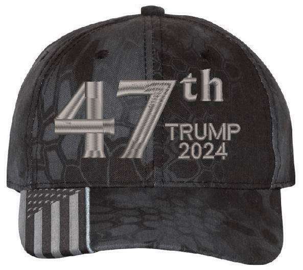 47th - 2024 President Donald Trump Make America Great Again MAGA Hat Ball Cap