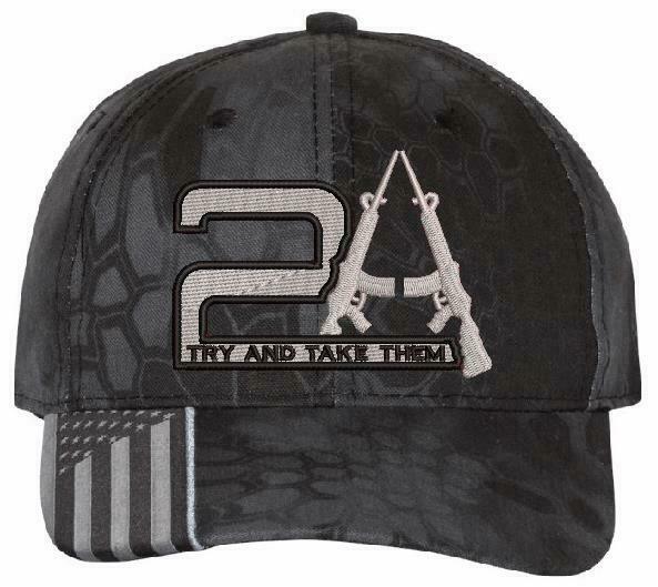 2nd Amendment Hat TRY AND TAKE THEM USA300 Outdoor Adjustable Hat 2nd Amendment