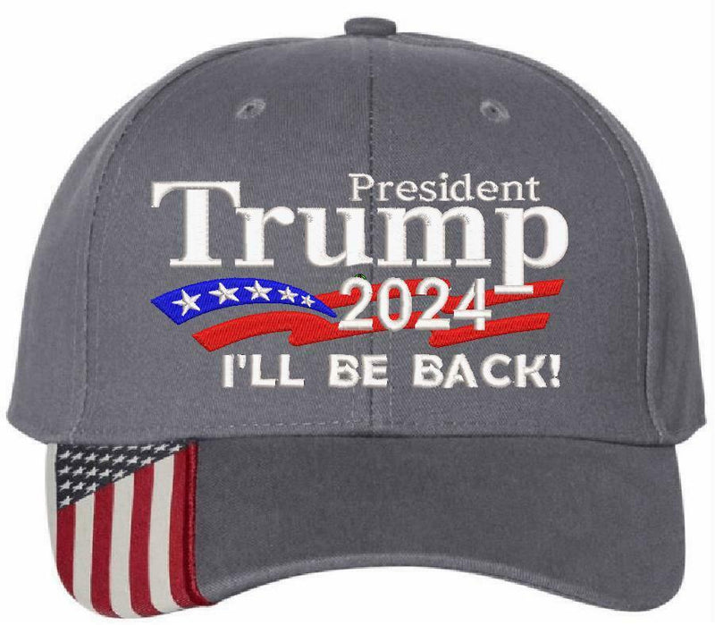 Trump 2024 - President Donald Trump I'll be back USA300 STYLE HAT