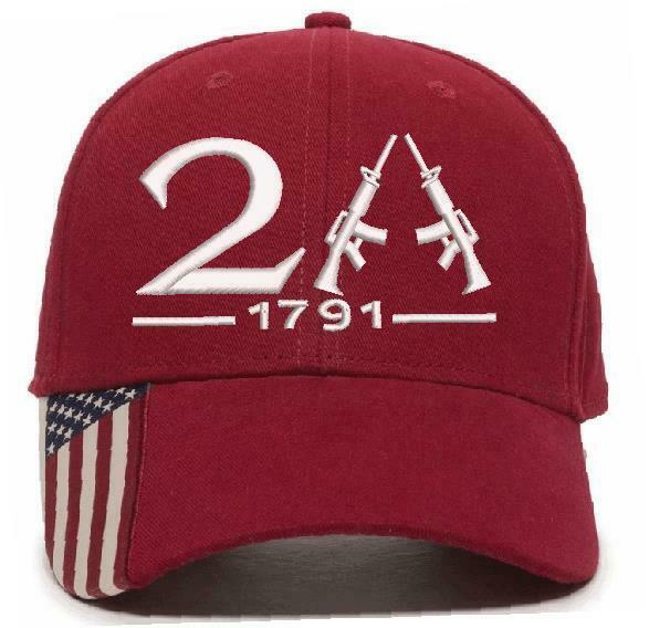 2nd Amendment 1791 AR-15 Style Embroidered Hat - Various Regular & Winter Hats